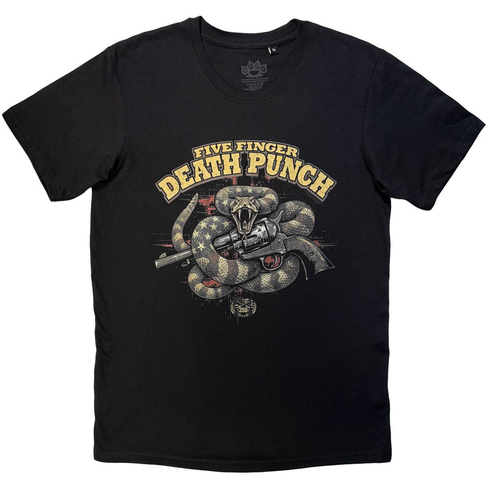Five Finger Death Punch - Rattlesnake Herren TShirt - Schwarz
